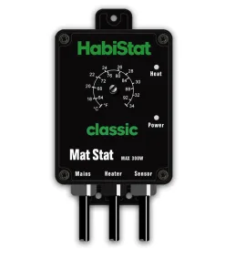 Habistat Mat Stat Reptile Thermostat (Black)