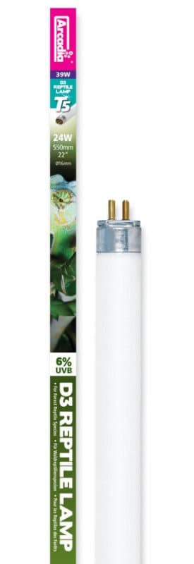 Arcadia T5 D3 6% UV Reptile Lamp