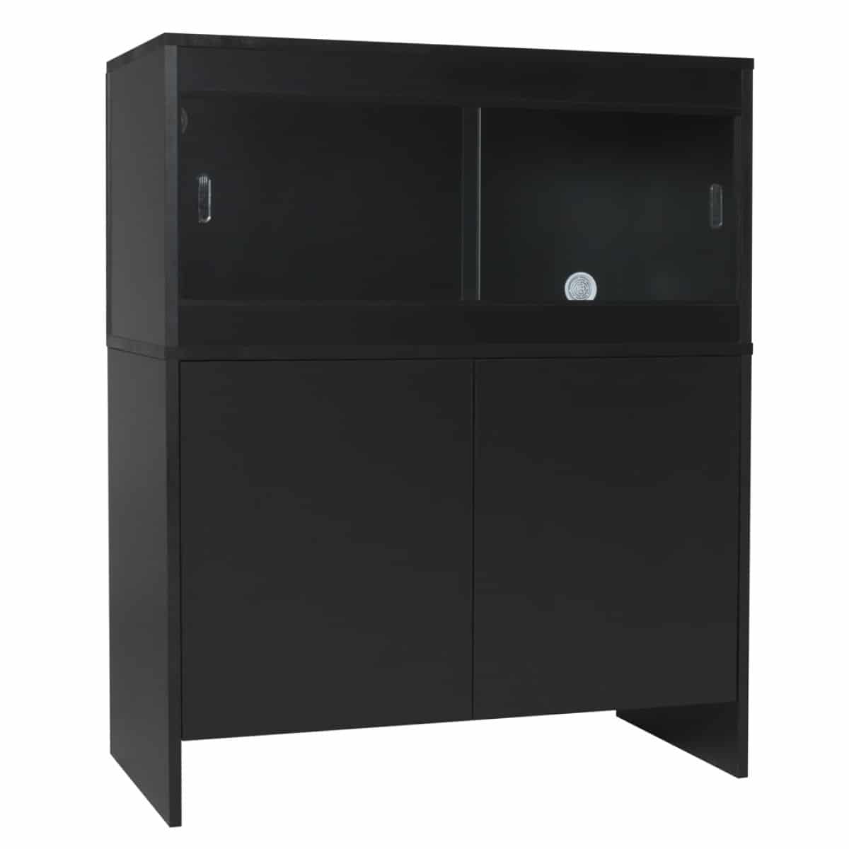 Habistat 36x18x26 Cabinet Oak/Black - Image 4