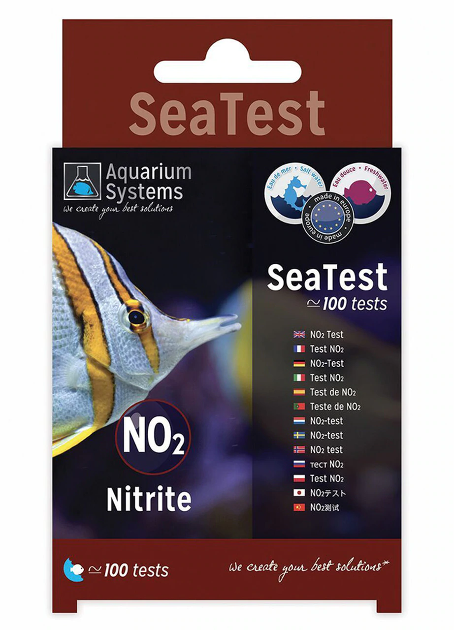 Aquarium Systems Test Kit NO2 Nitrit circa 100Tests NEU