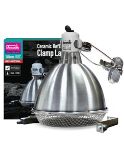 Arcadia Ceramic Reflector Clamp Lamp