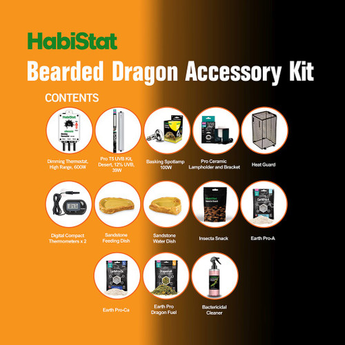 Habistat Bearded Dragon Accessory Kit - Image 2