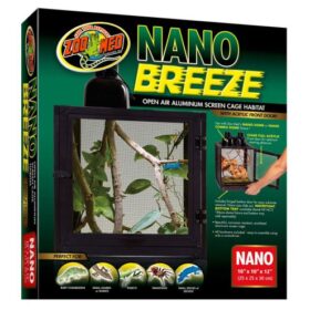 Zoo Med NanoBreeze Screen Cage 25x25x30cm