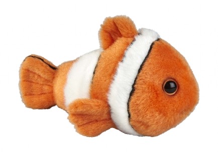 Clown fish store soft toy