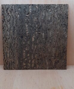 Cork Bark Background Panel 60x60cm - 8