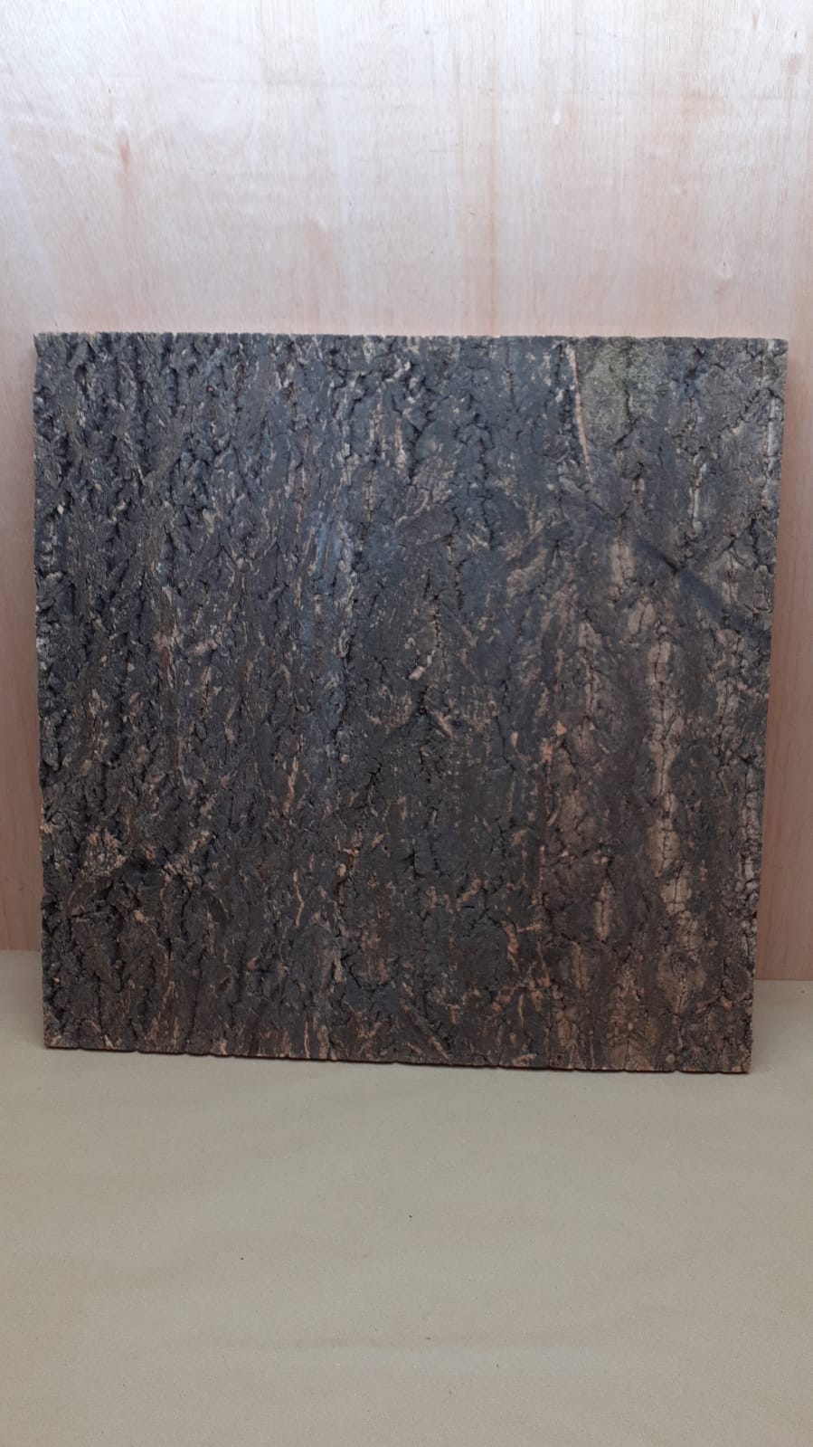 Cork Bark Background Panel 60x60cm - 5