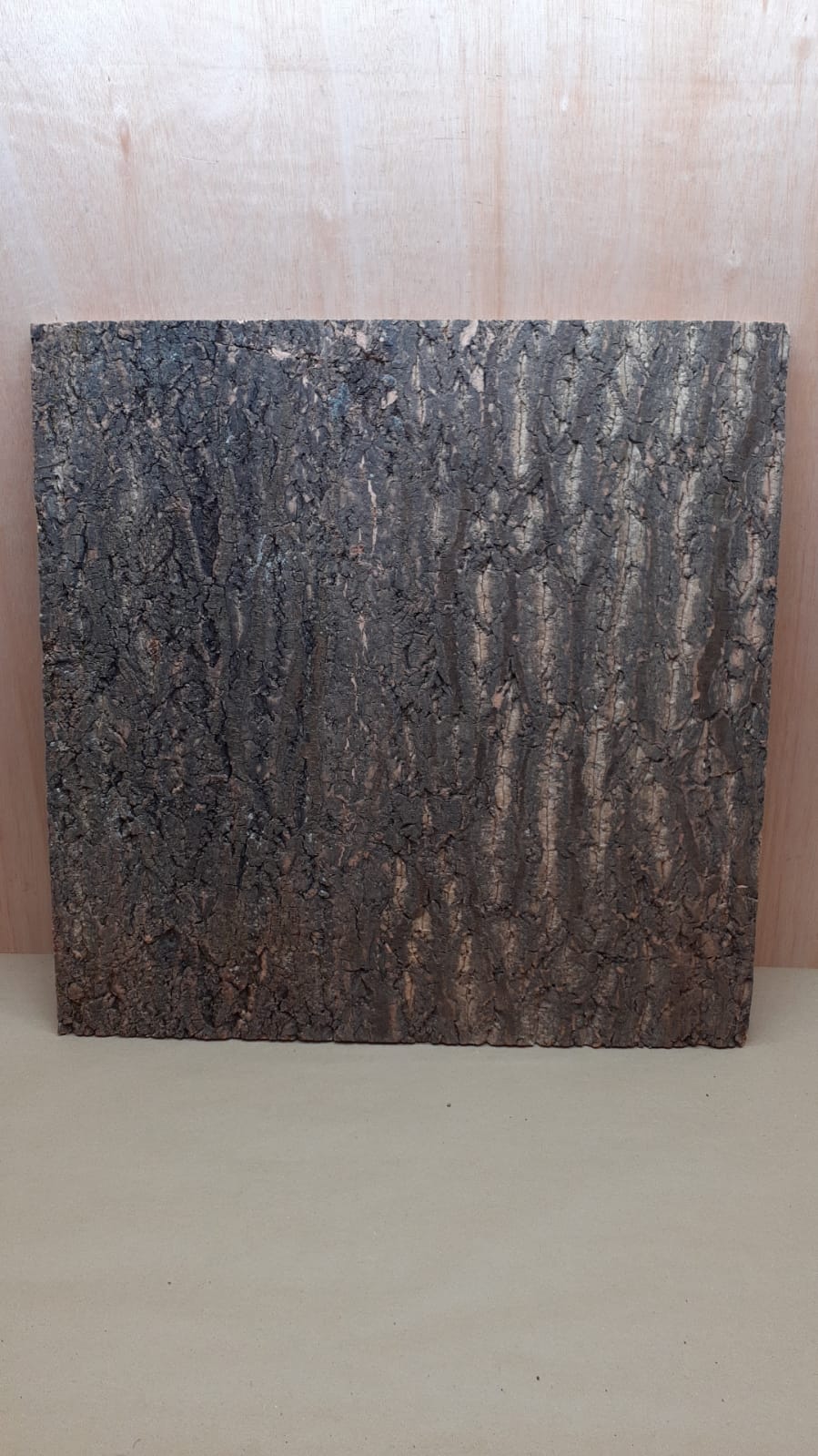 Cork Bark Background Panel 60x60cm - 2