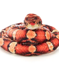 Orange Snake Plush Soft Toy - 100cm